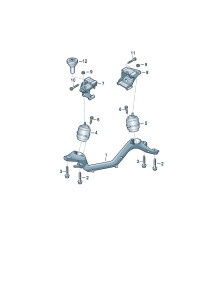 7L8199207-BRKT-ENG MOUNT