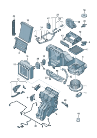 5Q0907521A-Adjuster, blower