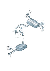 5ND253609M-Muffler assy-rr  For individual parts, please see:   D-28.12.2015