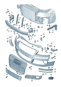 4E0807105R-HOOD STAY BUSH