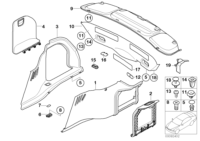 51478243119-Garnish, trunk side, lh