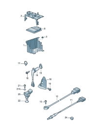 022905377-Sensor & wire-knock Beam assy