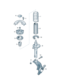 5QD411105AK-SPRING-COIL