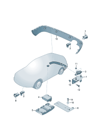 4B0919275-SENSOR-D/PHOTO&A/LIGHT