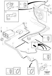 30750928-RADIATOR HOSE W124/E200/E220