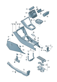 5ND862531YBF-Drink holder Roller shutter-drink rack