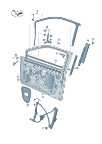 5GG837431-Guide, window