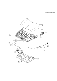 11570773-Bolt, eng cap main latch support (part of 1) (12.184)
