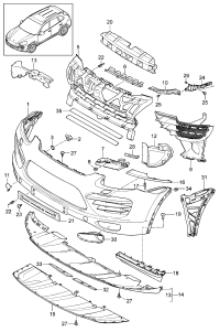 95850568120-GRILLE ASSY-REAR COOLER,OUTLET