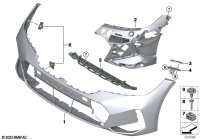 51115A66E55-Primed Performance aerodynamic kit f