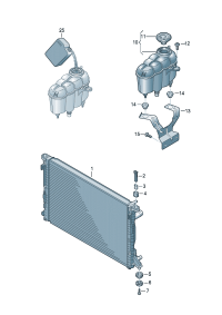 4K0121405AB-Expansion tank D-06.07.2020
