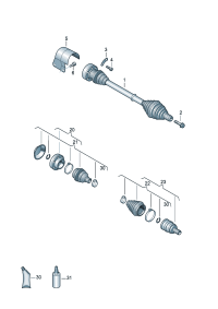 5QL407271A-Band f joint Shaft, half swing  D  -26.09.2022