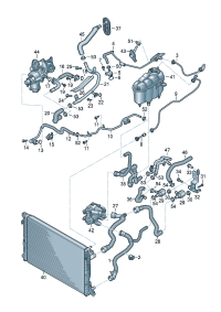8W0122055CB-WATER HOSE