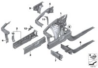 41007356123-Bracket-closing trim support