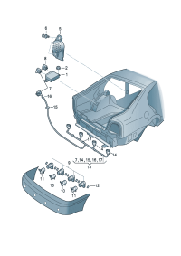 18D919064-Controlunit, parking