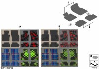 51472354155-Floor mat assy f all f