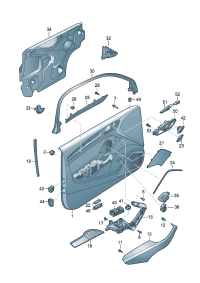 8V4959521D-Bracket, instrument panel mounting