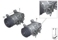 64529223694-COMPRESSOR-AC/BMW X5/6