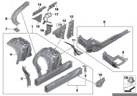 41007437465-Bracket strut lh
