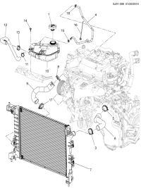 26265006-Hose (incl. 15,16, 18), thlottle