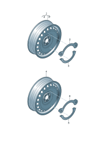 8K0601027F-Wheel assy-compact Wheel rim-steel  D-20.10.2014