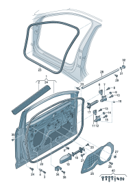 4KE831051B-Door assy-rr, lh D-10.12.2018