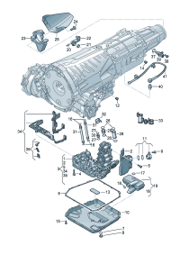 0B5321371E-GASKET,OIL SUMP-AUDI A4