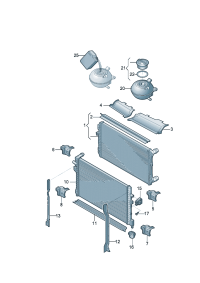 19D121329-PORSCHE CAYENNEAIR DUCT CENTRE