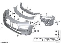 51115A45BF7-Primed Performance aerodynamic kit f