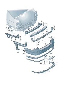 3C5807377-GUIDE PIECE/RH/ VW / PASSAT