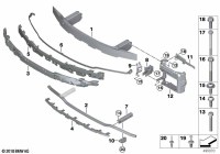 51115A24987-Frame bumper lower f