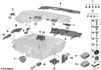 63115A5F642-Repair kit headlight lwr rh