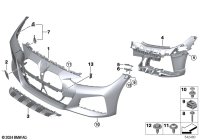 51115A0F333-Primed Performance aerodynamic kit f