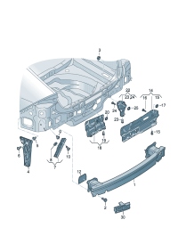 4K8807309-Frame compl f obk
