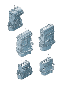 03C100031L-Engine assy-short