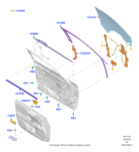 W718234S450-Bolt, handle, M5 X 12