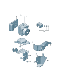 5Q0614517AS-ABS unit Apply: