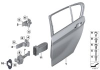 41007298537-Door, rear lh