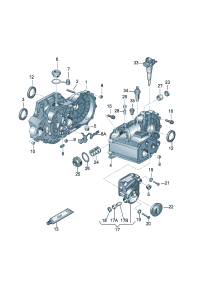 02K301205A-PORSCHE CAYENNE WATR RSVR CVR