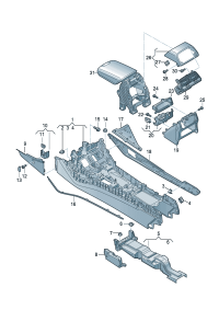 4K0864475-BRACKET-ENGINE SUPP*