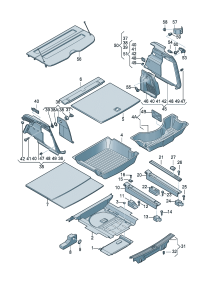 8R0863565A-Box & tank, battery Cover