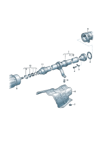 4K0598001-Servicekit Propeller shaft