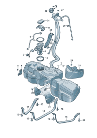 4M0201060DT-FUEL TANK COMPL