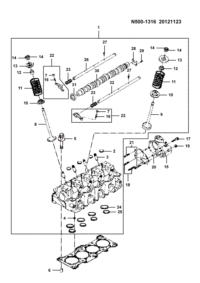 96325254-SEAT, VALVE SPRING