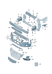 8K0807283E-Guide Bumper  D-18.06.2012