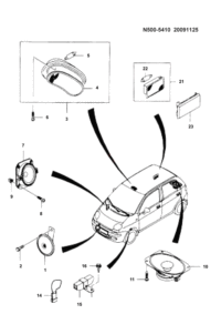 23861785-SPEAKER ASSY SFD