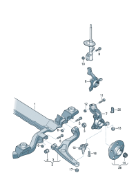 7H0407182-RUBB MOUNT