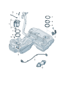 4G0919051K-FUEL FEED UNIT / AUDI A6/A7