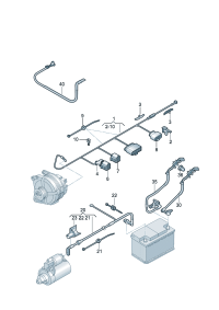 5Q0971230FM-Harness, Alternator 3g  D  -25.06.2018