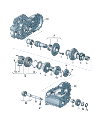 02K311207-Bracket assy Bearing
